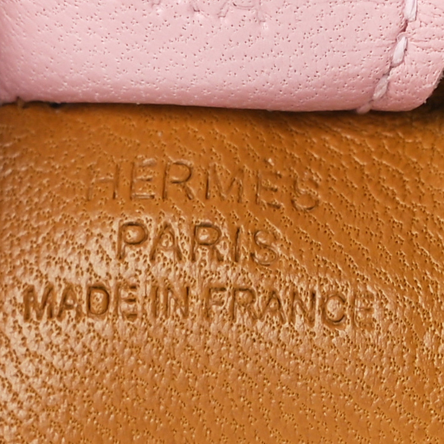 Hermes Milo Lambskin Grigri Rodeo Horse Bag Charm PM Sesame Malachite Rose Sakura 3 of 4