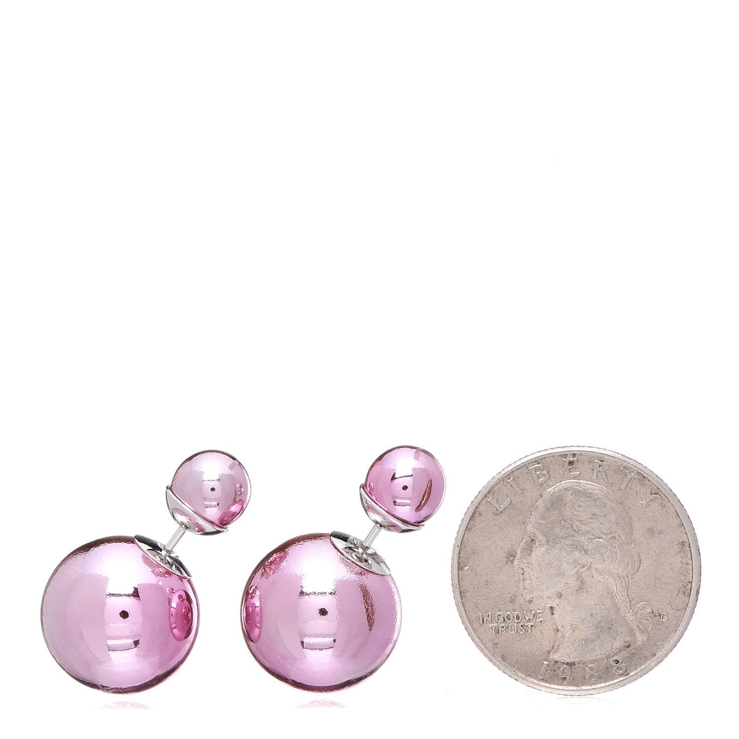 Mise En Dior Tribal Earrings Pink