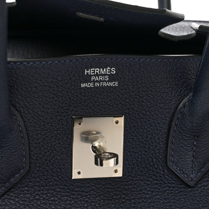 Hermes Togo Birkin 35 Bleu Nuit 8 of 10