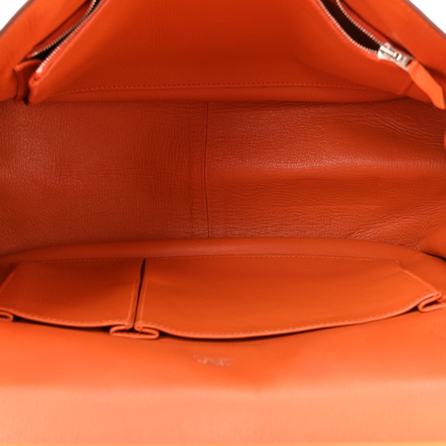 Hermes Taurillon Clemence Jypsiere 31 Orange 5 of 15