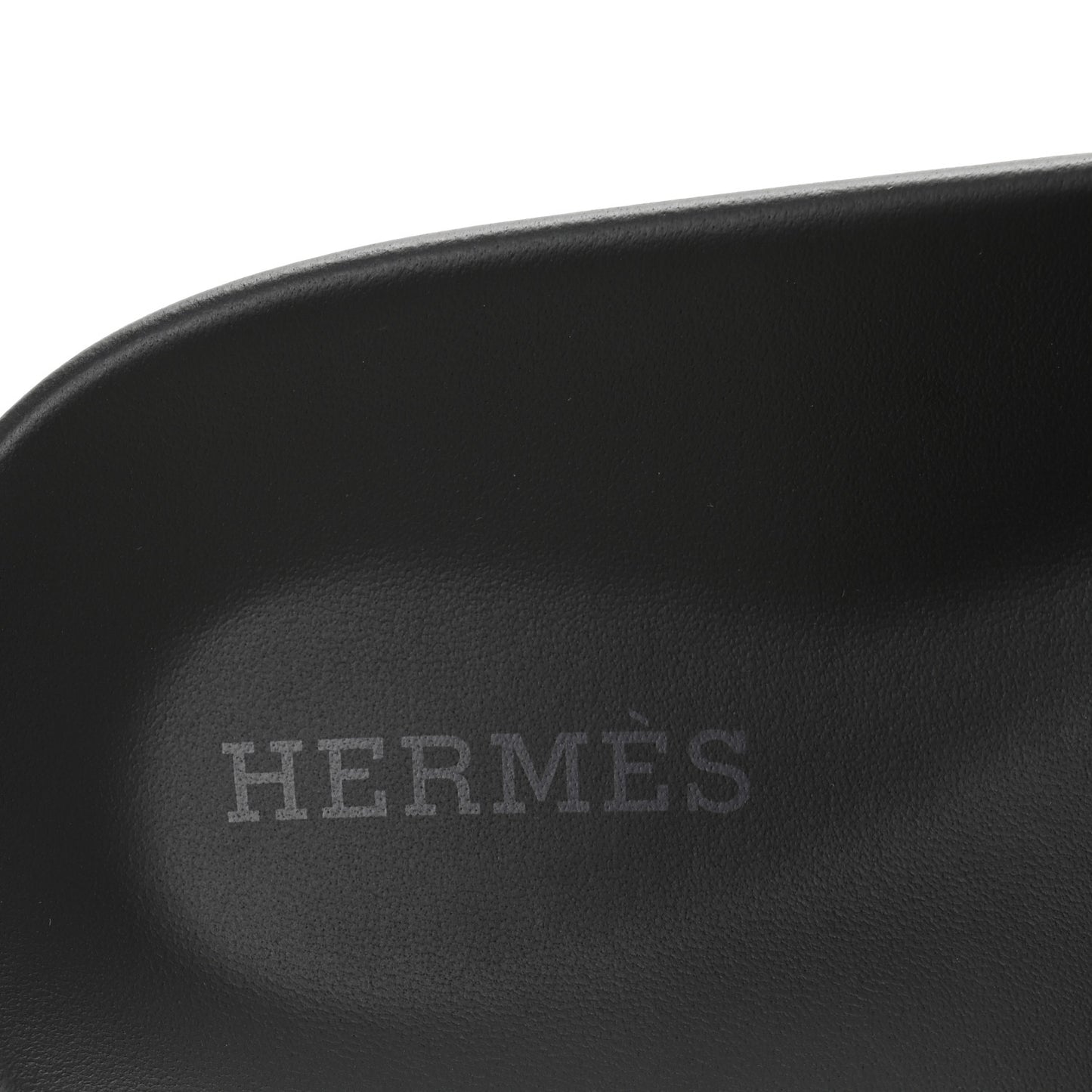 Calfskin Womens Empire Sandals 37.5 Black