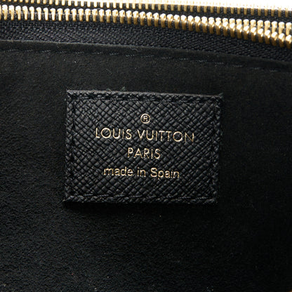 Louis Vuitton Monogram Giant Jungle Pochette Double Zip Black 8 of 12