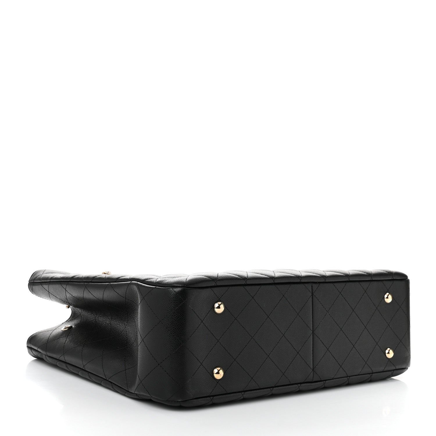 Chanel Caviar Quilted Large Shopping Black 4 of 10