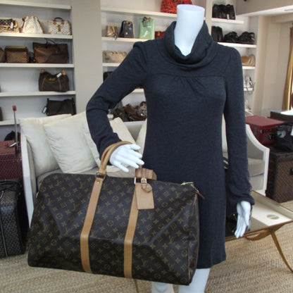 Louis Vuitton Monogram Keepall 50 2 of 9