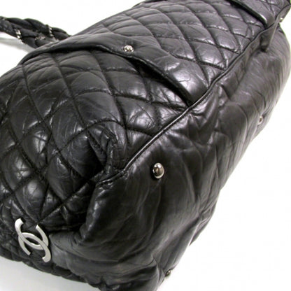 Chanel Ligne Lady Braid XL Tote Black 5 of 12