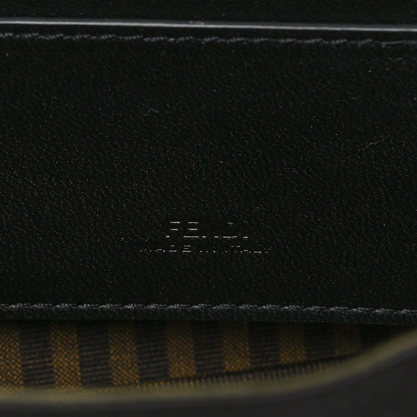 Silk Satin Phone Baguette Black
