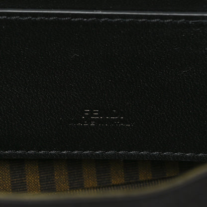Fendi Silk Satin Phone Baguette Black 6 of 10