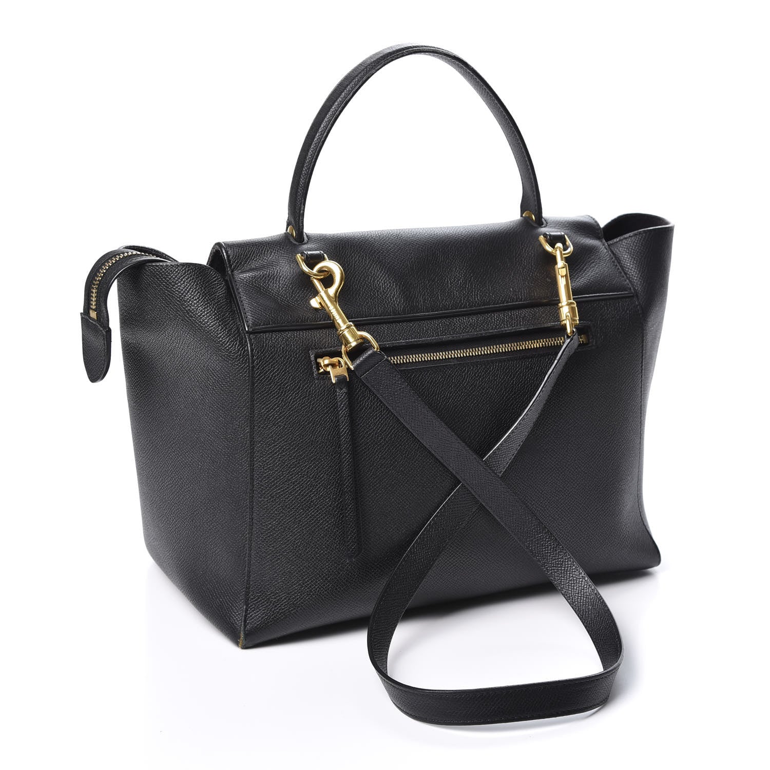 Celine Baby Grained Calfskin Mini Belt Bag Black 2 of 10