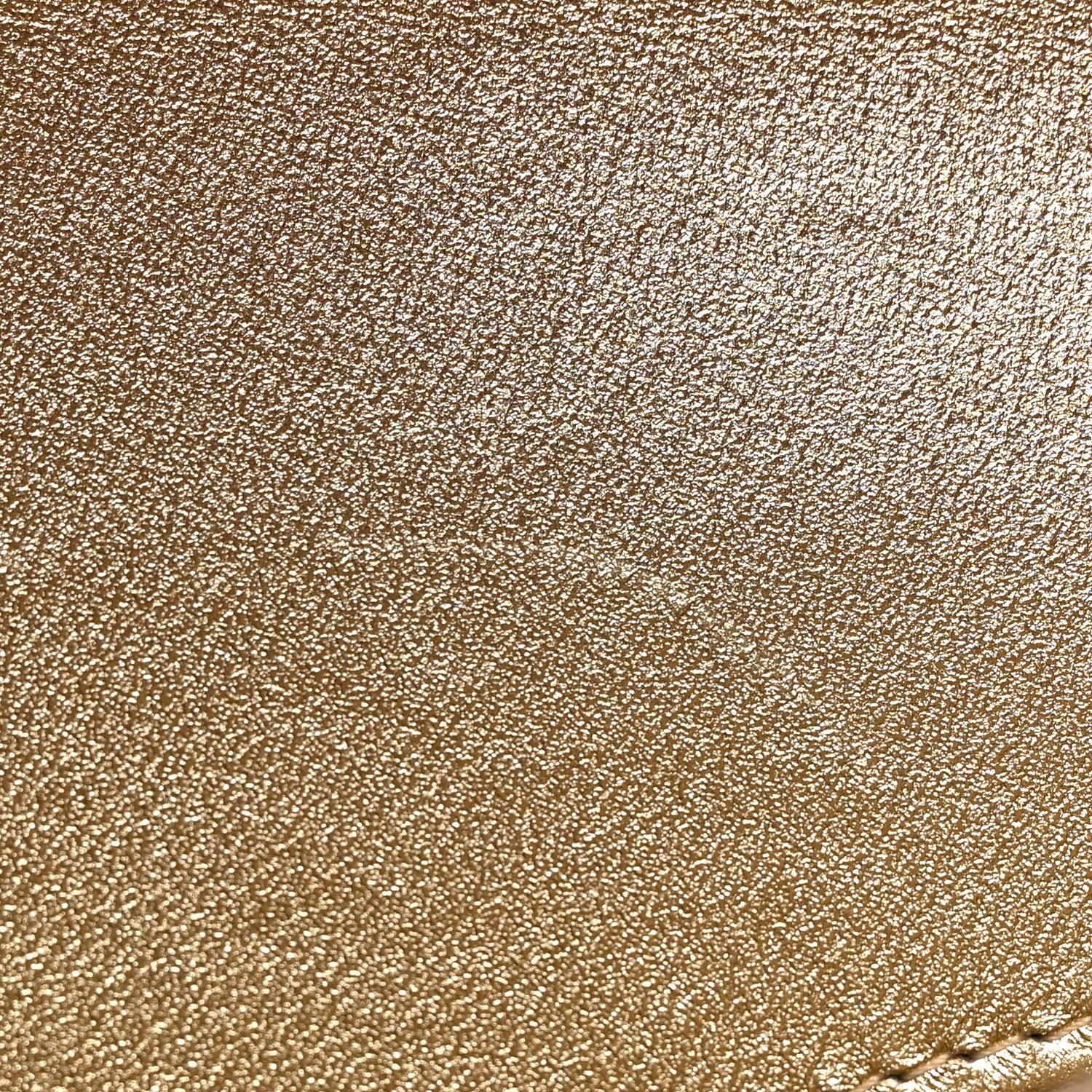 Chanel Metallic Lambskin Embossed Envelope Clutch Gold 8 of 8
