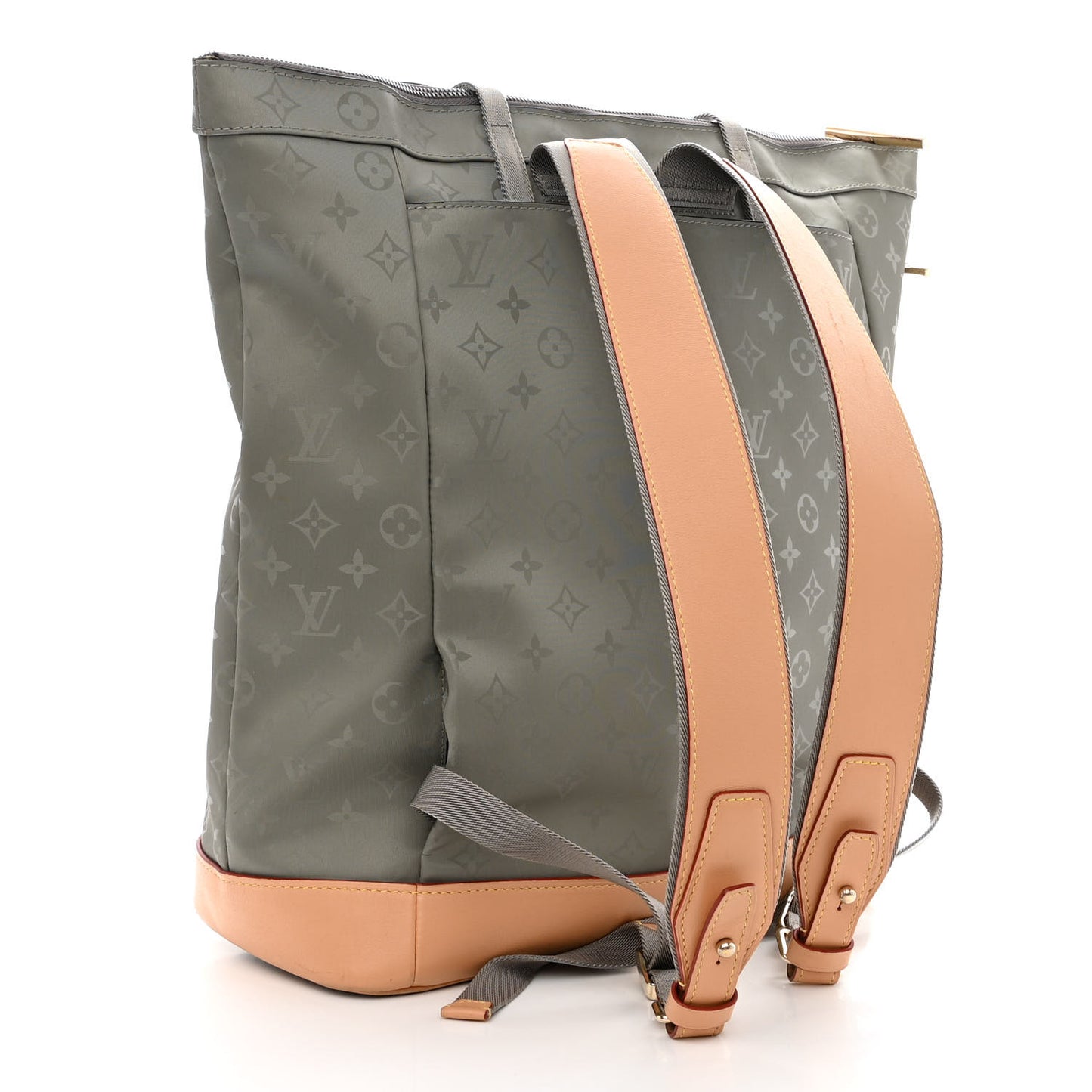 Monogram Titanium Backpack Tote
