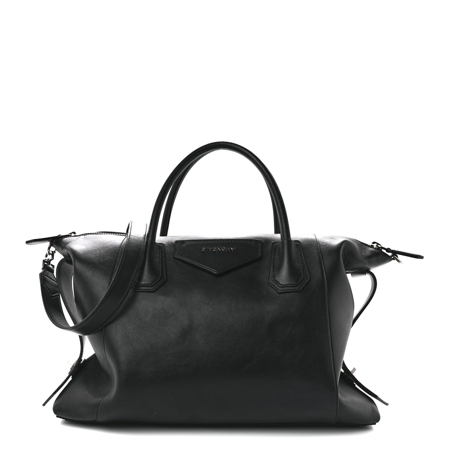 Smooth Calfskin Medium Soft Antigona Black