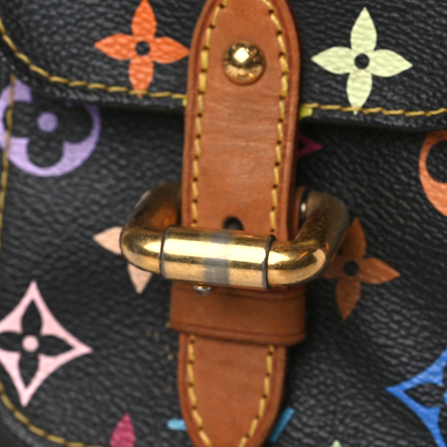 Monogram Multicolor Petit Noe Black