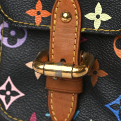 Louis Vuitton Monogram Multicolor Petit Noe Black 9 of 13