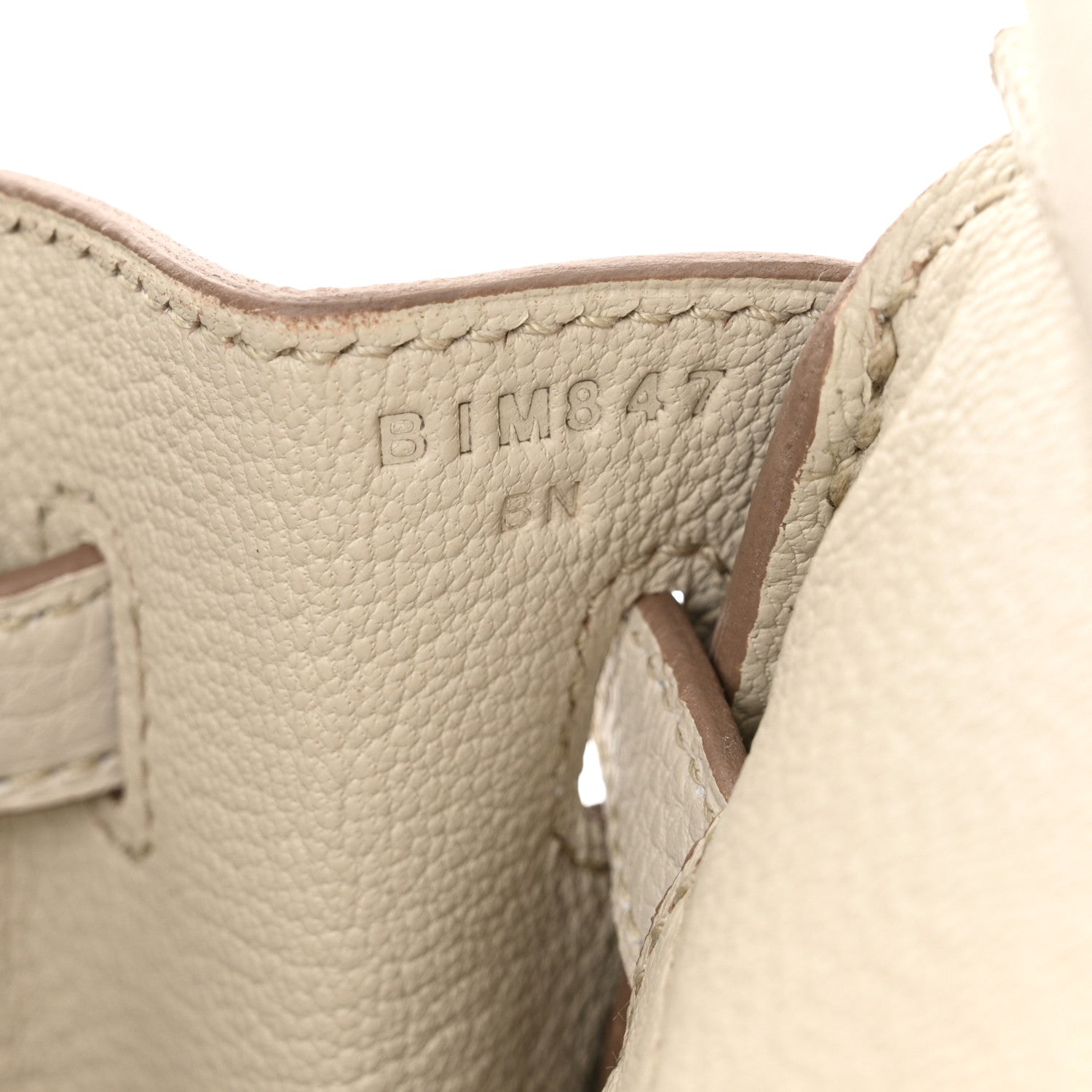 Hermes Togo Birkin 25 Beton 7 of 11