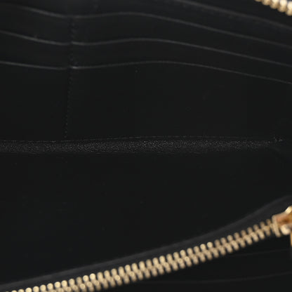 Chloe Grained Calfskin Marcie Long Zip Around Wallet Black 5 of 7