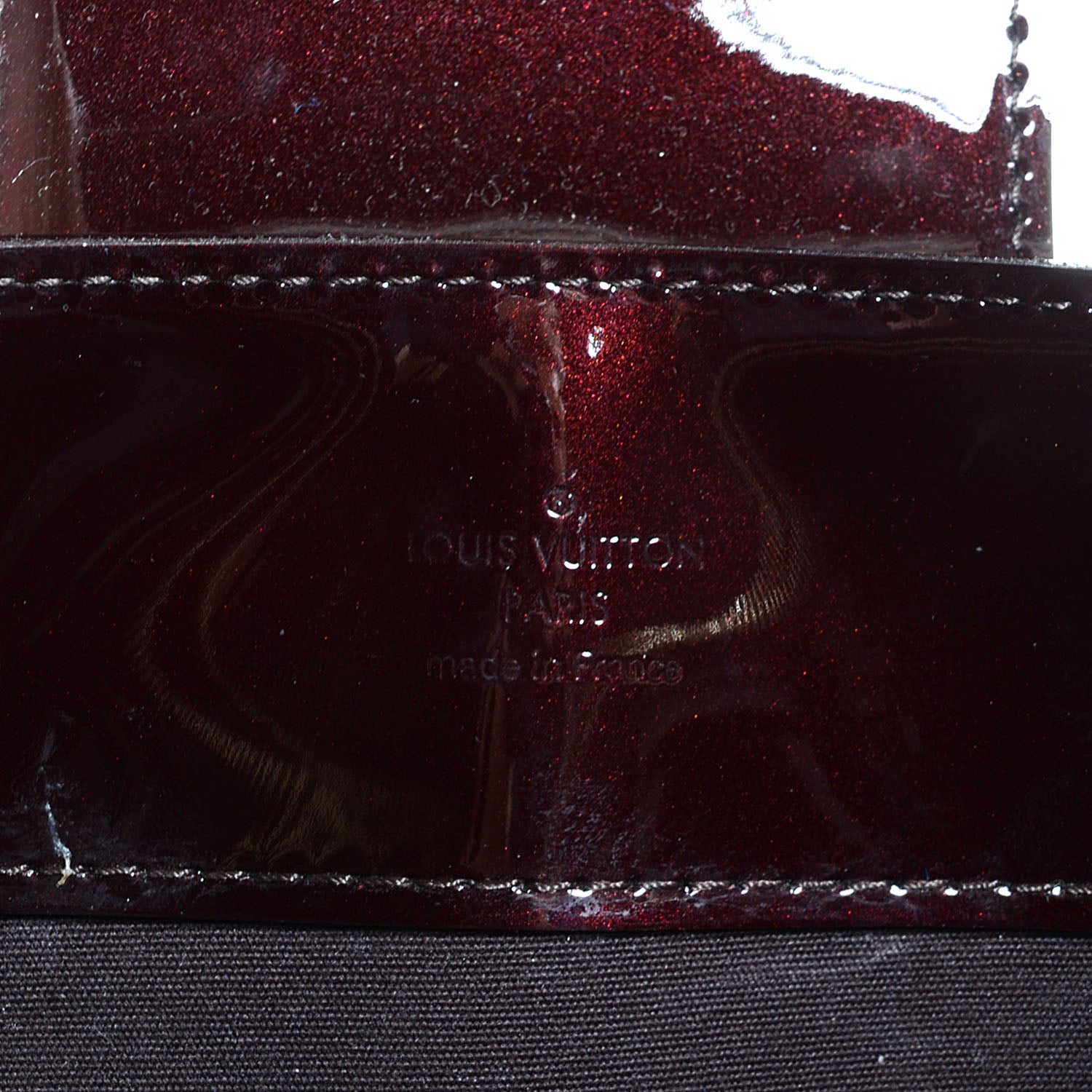 Louis Vuitton Vernis Melrose Avenue Amarante 6 of 7