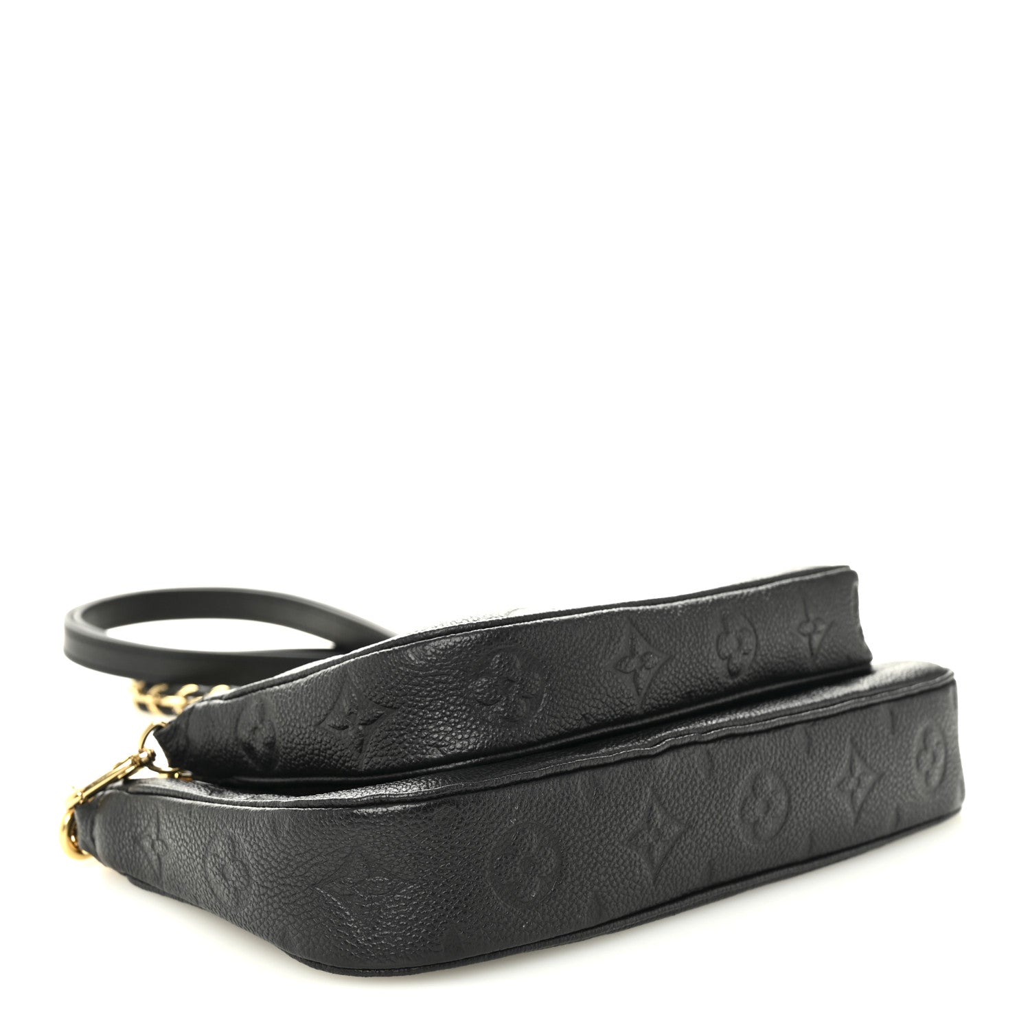 Louis Vuitton Empreinte Monogram Giant Multi Pochette Accessories Black 4 of 10