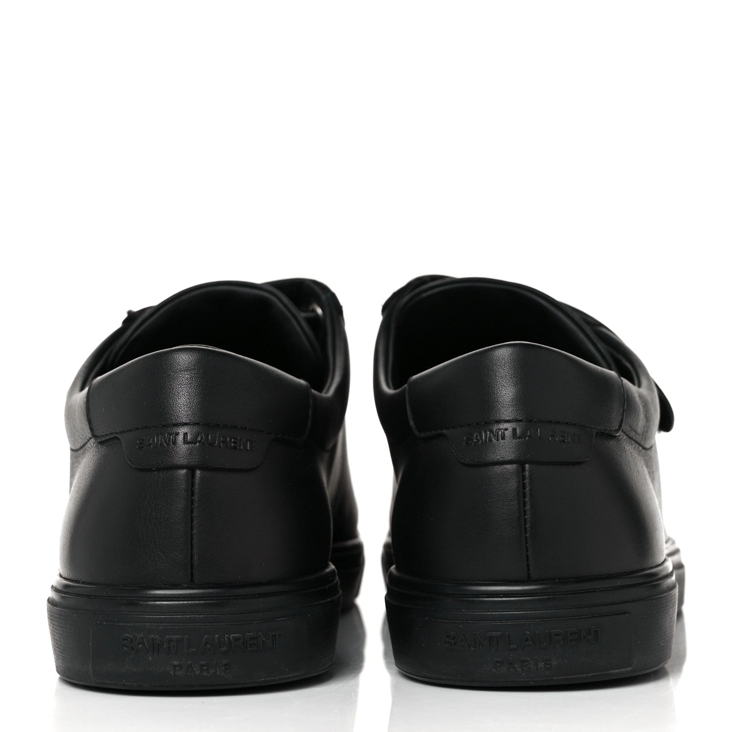 Saint Laurent Calfskin Brooklyn Sneakers 38 black 9 of 22