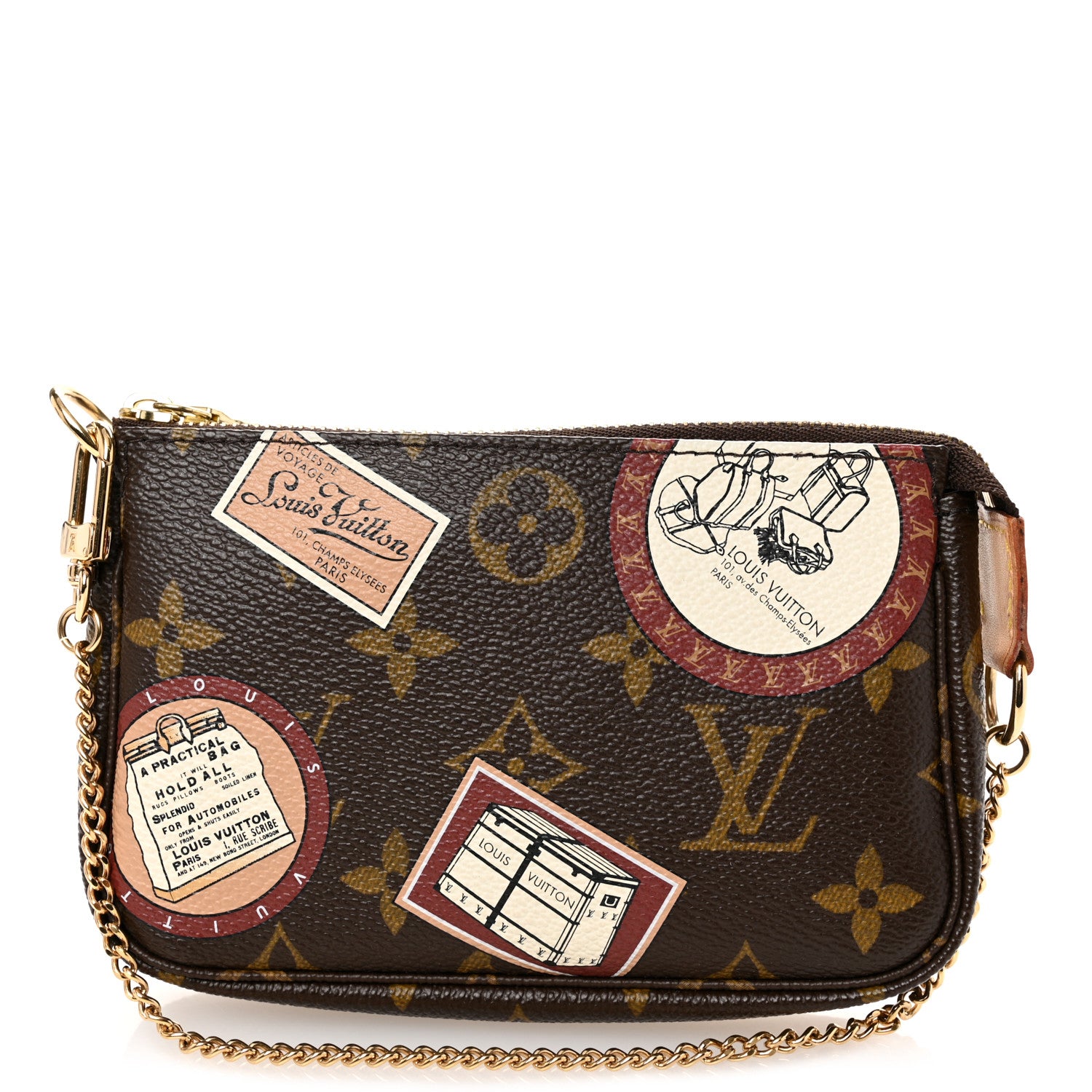 Louis Vuitton Monogram Patch Mini Pochette Accessories 1 of 10