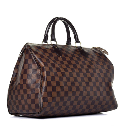 Louis Vuitton Damier Ebene Speedy 35 3 of 9