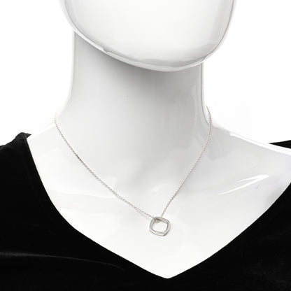 Tiffany Sterling Silver Frank Gehry Torque Pendant Necklace 2 of 5
