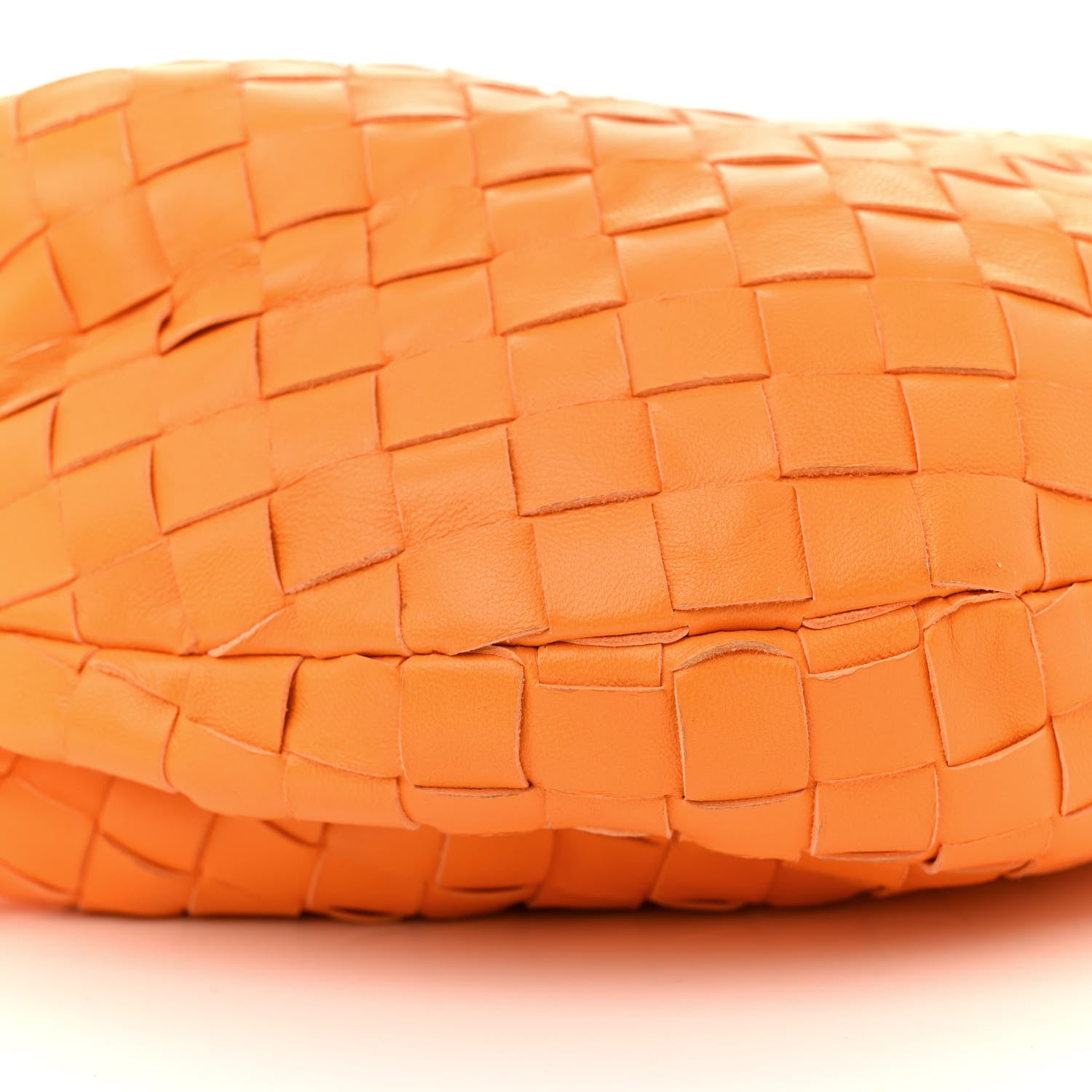 Bottega Veneta Nappa Intrecciato Teen Jodie Hobo Tangerine 9 of 12