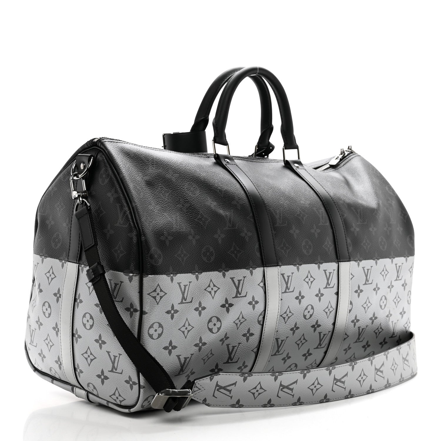 Louis Vuitton Monogram Split Keepall Bandouliere 50 2 of 9