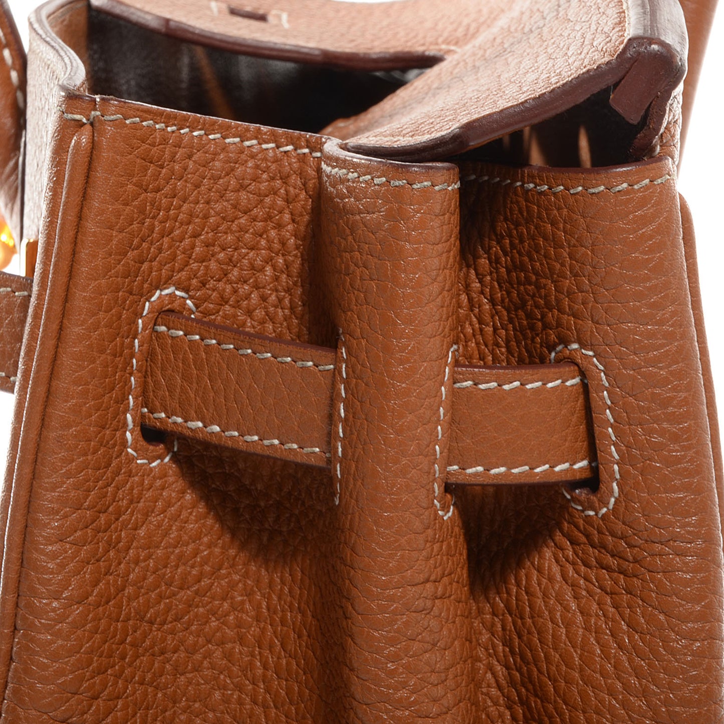 Taurillon Clemence Birkin 35 Gold