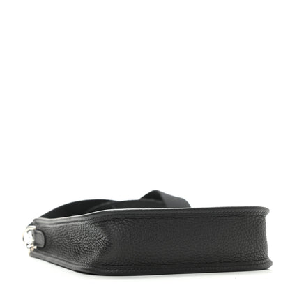 Hermes Taurillon Clemence Evelyne TPM Black 4 of 10