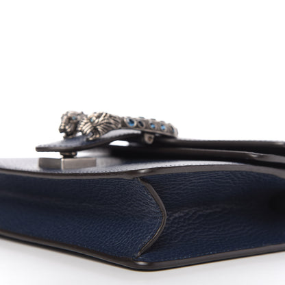 Gucci Dollar Calfskin Crystal Mini Dionysus Shoulder Bag Blue Agata Montana Sapphire 7 of 10