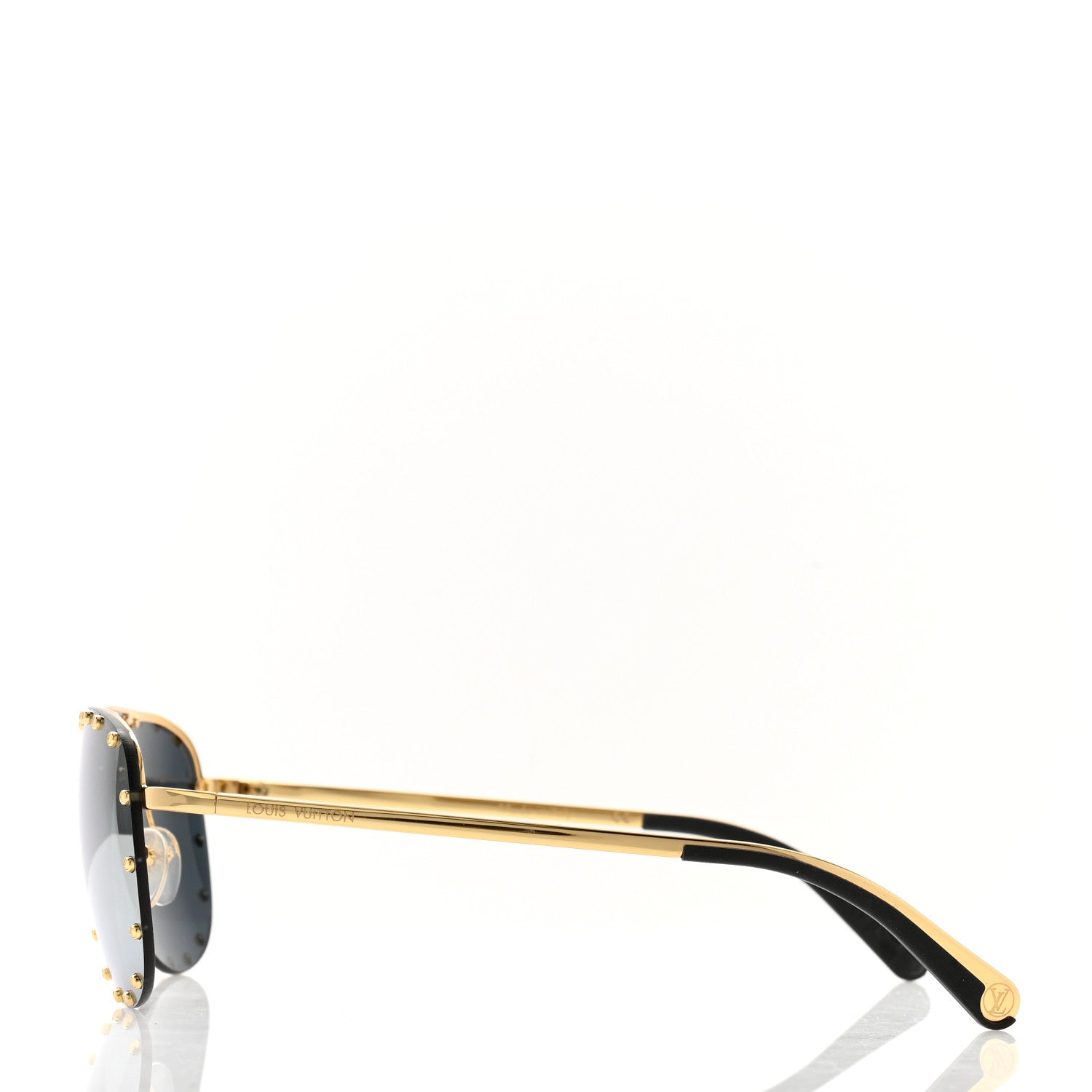 Louis Vuitton The Party Aviator Gradient Sunglasses Z0914U Brown 3 of 7