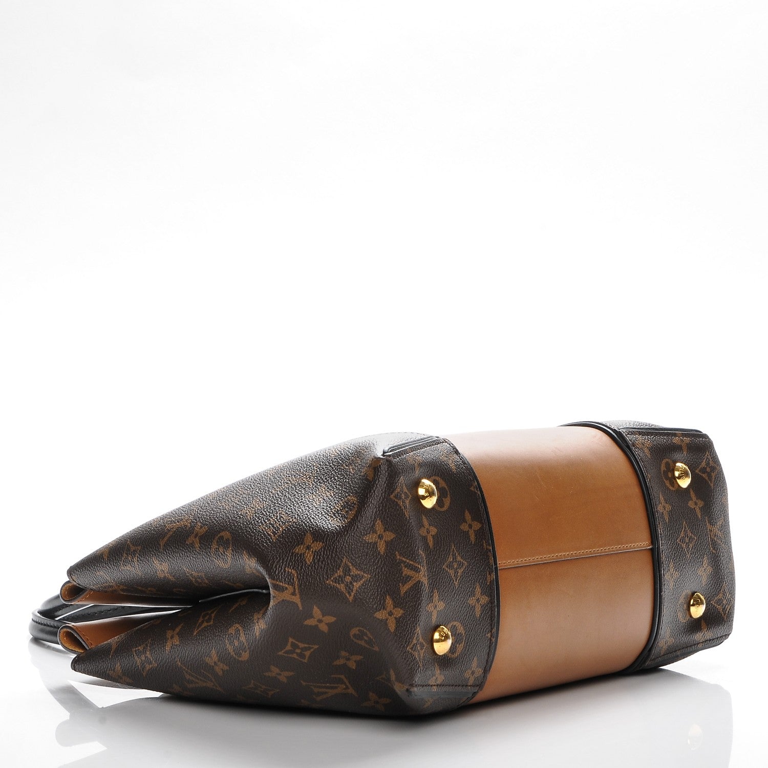 Louis Vuitton Monogram Cuir Orfevre Tote W PM Noisette 4 of 6