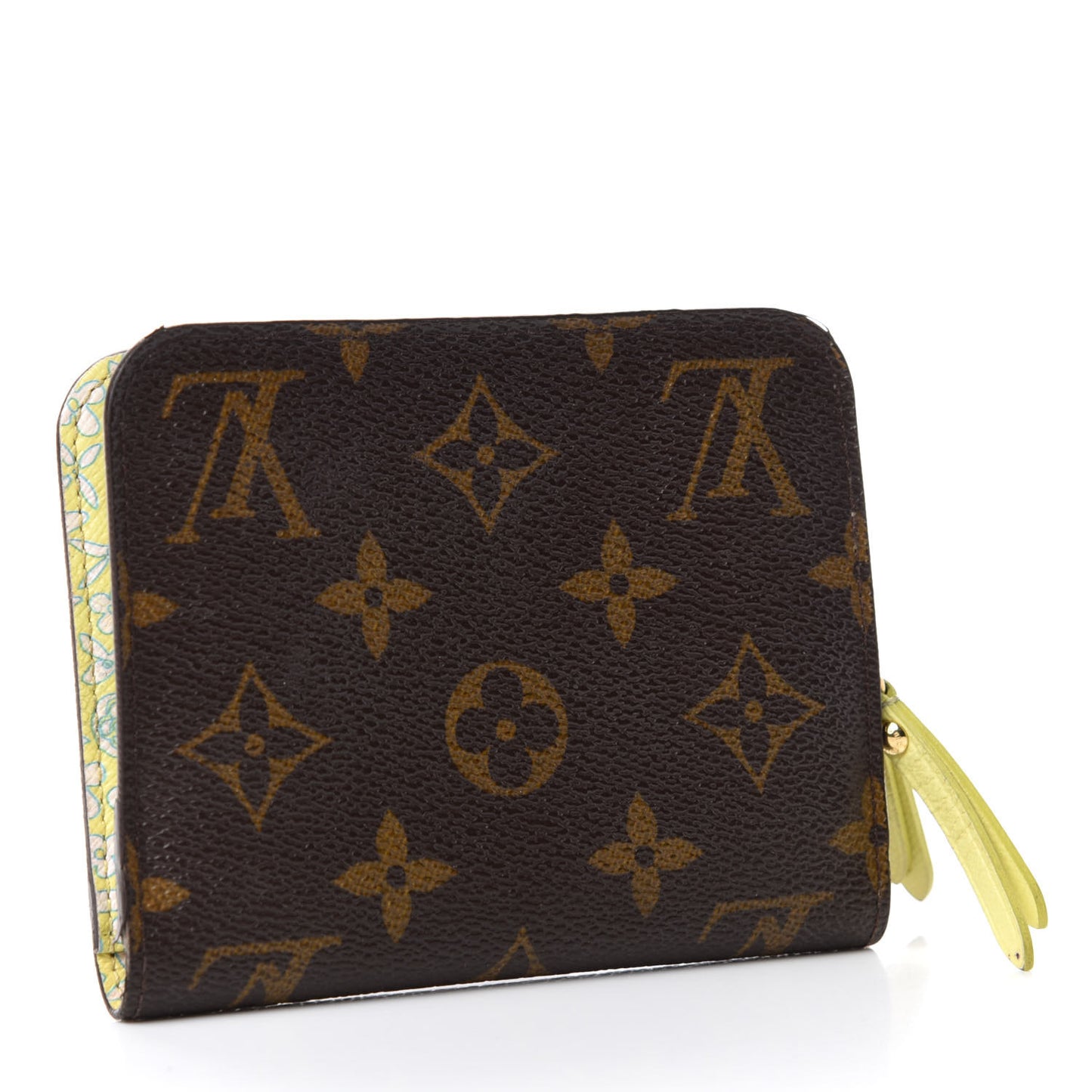 Monogram Fleuri Insolite Wallet PM Yellow
