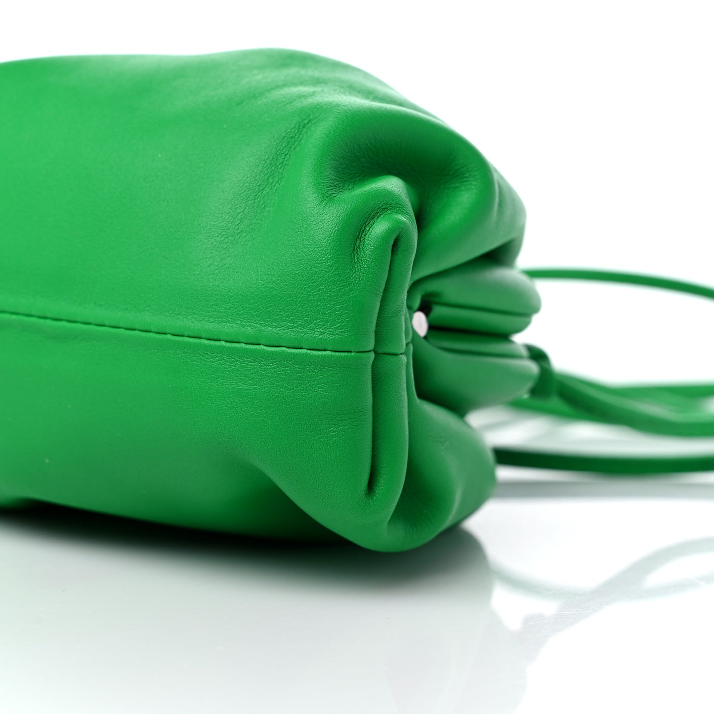 Butter Calfskin The Mini Pouch Parakeet