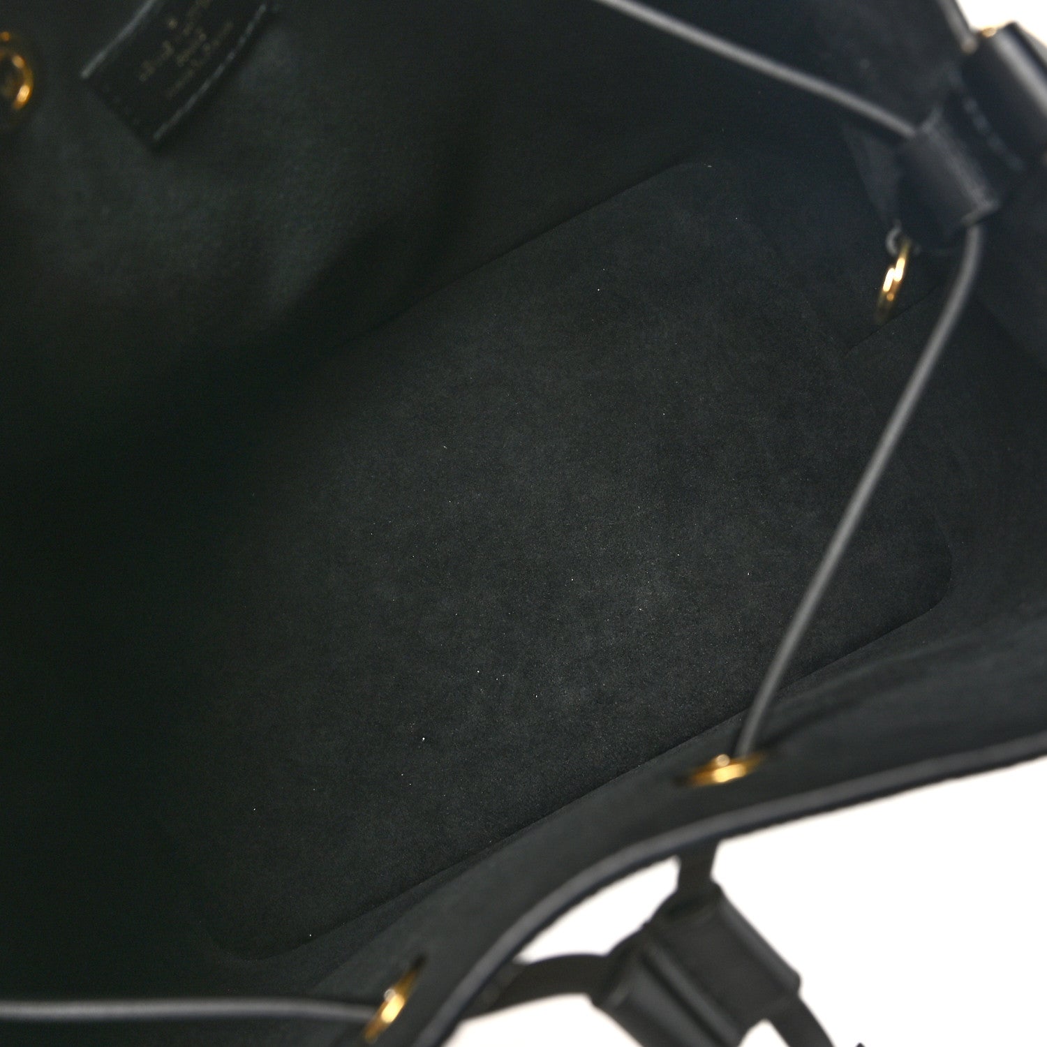 Louis Vuitton Empreinte Monogram Giant Broderies Neonoe MM Cream Black 5 of 11