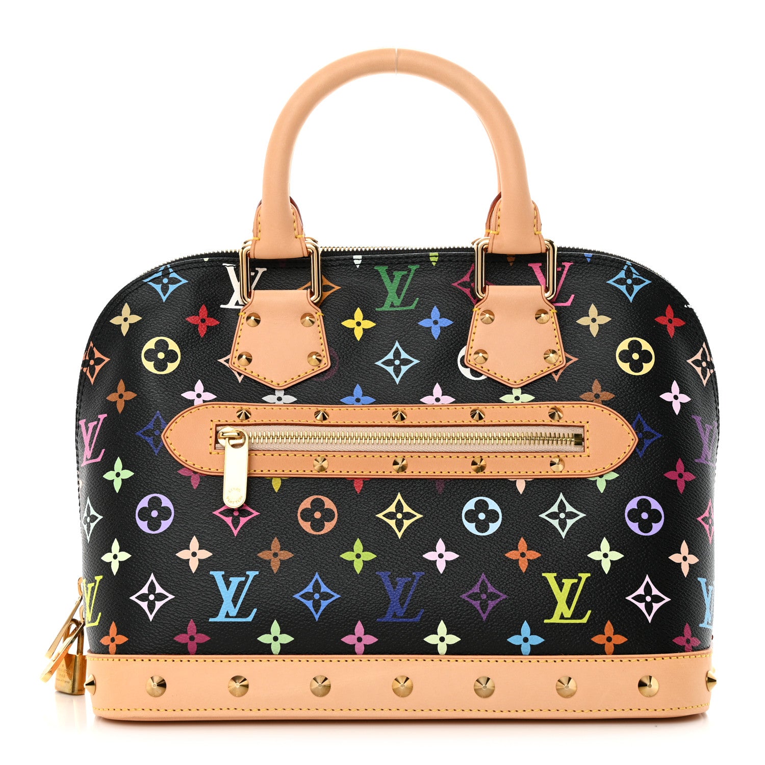 Louis Vuitton Monogram Multicolor Alma Black 1 of 11