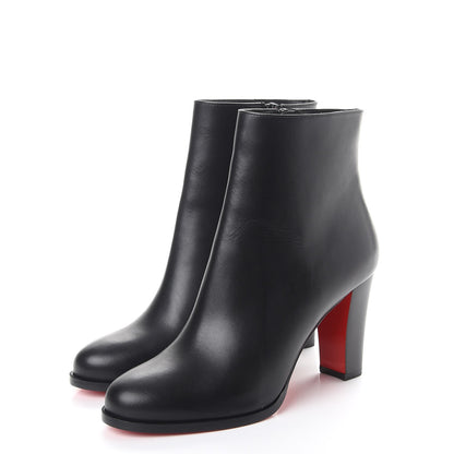 Christian Louboutin Calfskin Adox 85 Ankle Boots 39.5 Black 3 of 9