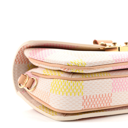 Louis Vuitton Damier Giant Pochette Metis East West Peach 8 of 9