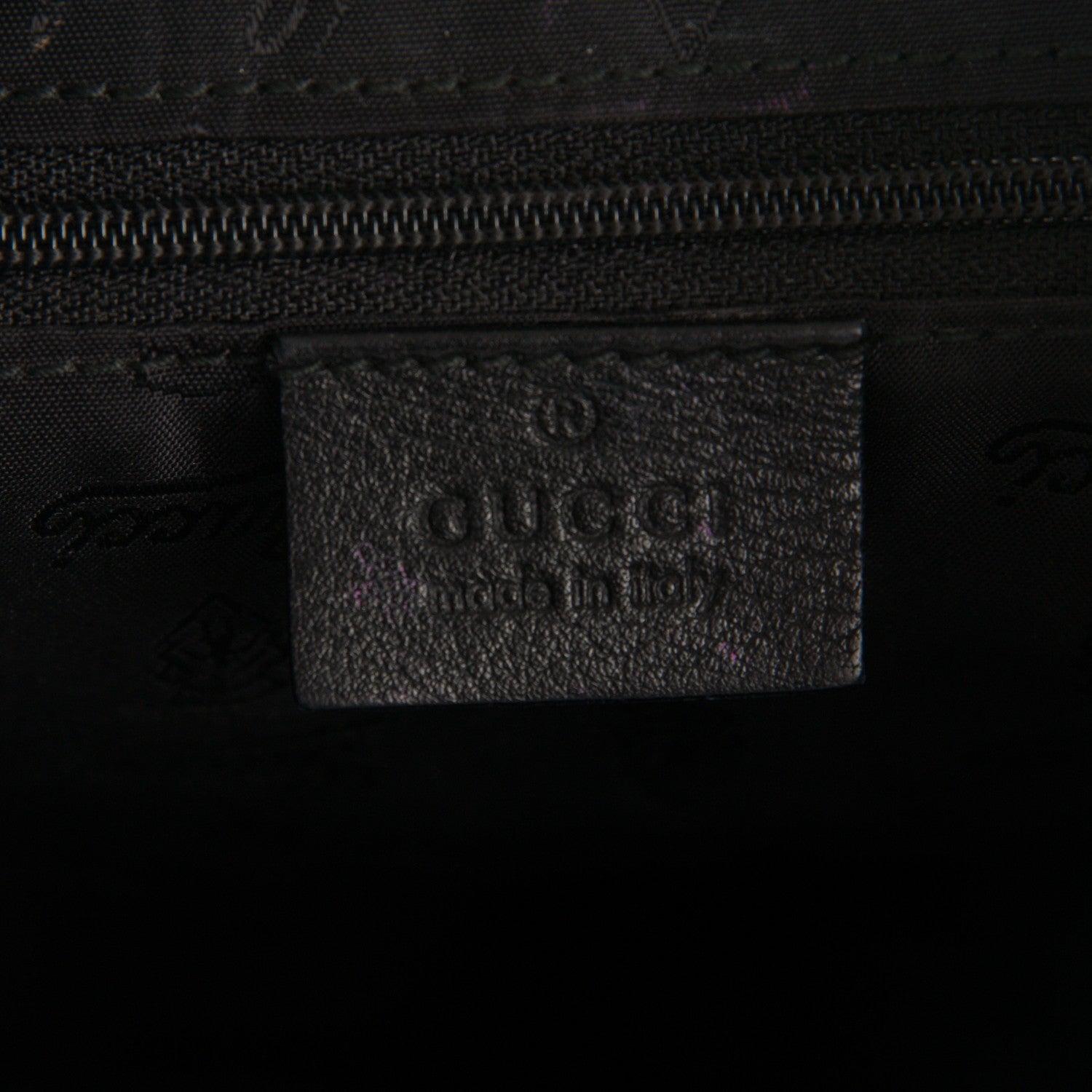 Gucci Guccissima Large New Ladies Web Hobo Black 6 of 7