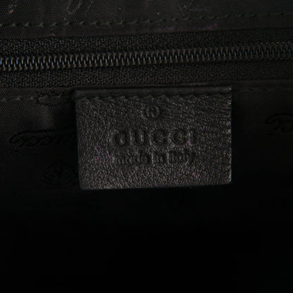 Gucci Guccissima Large New Ladies Web Hobo Black 6 of 7