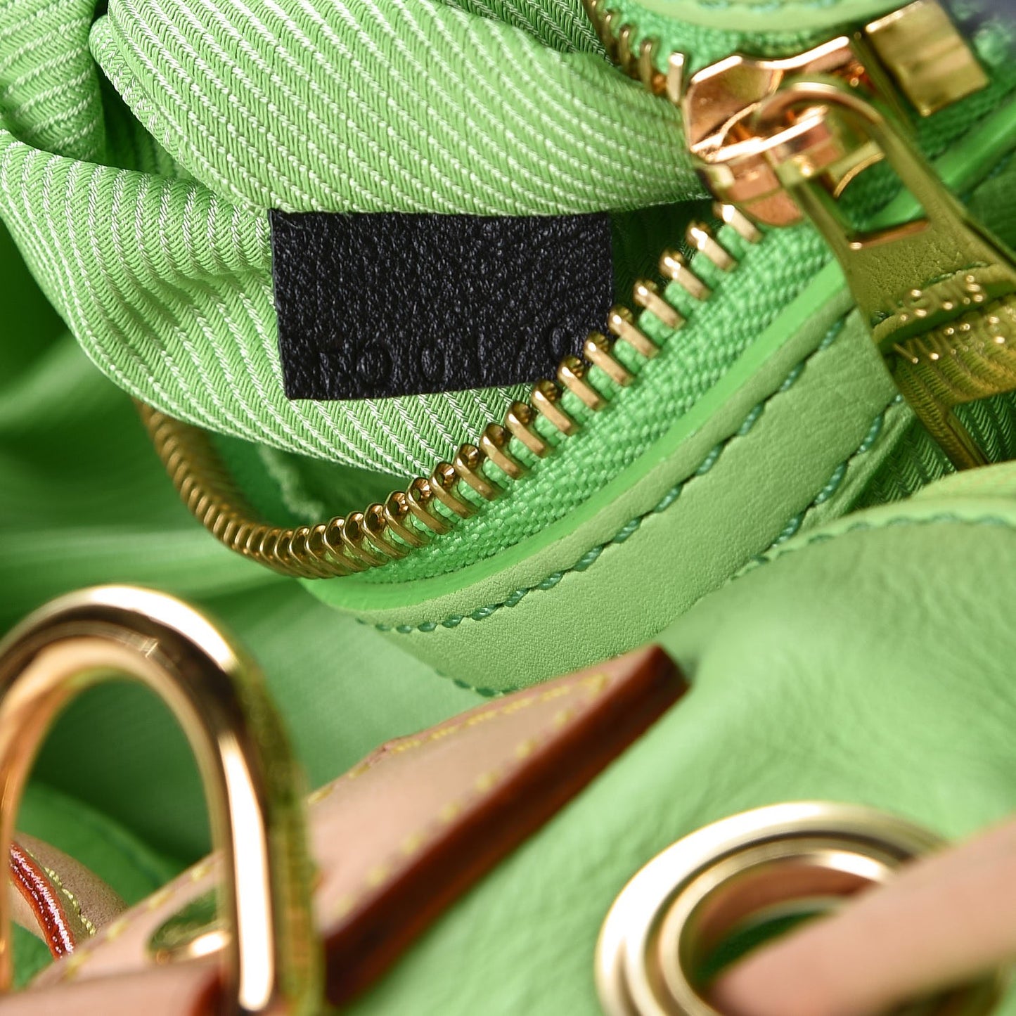 Fabric Jacquard Monogram Cheche Gypsy PM Vert