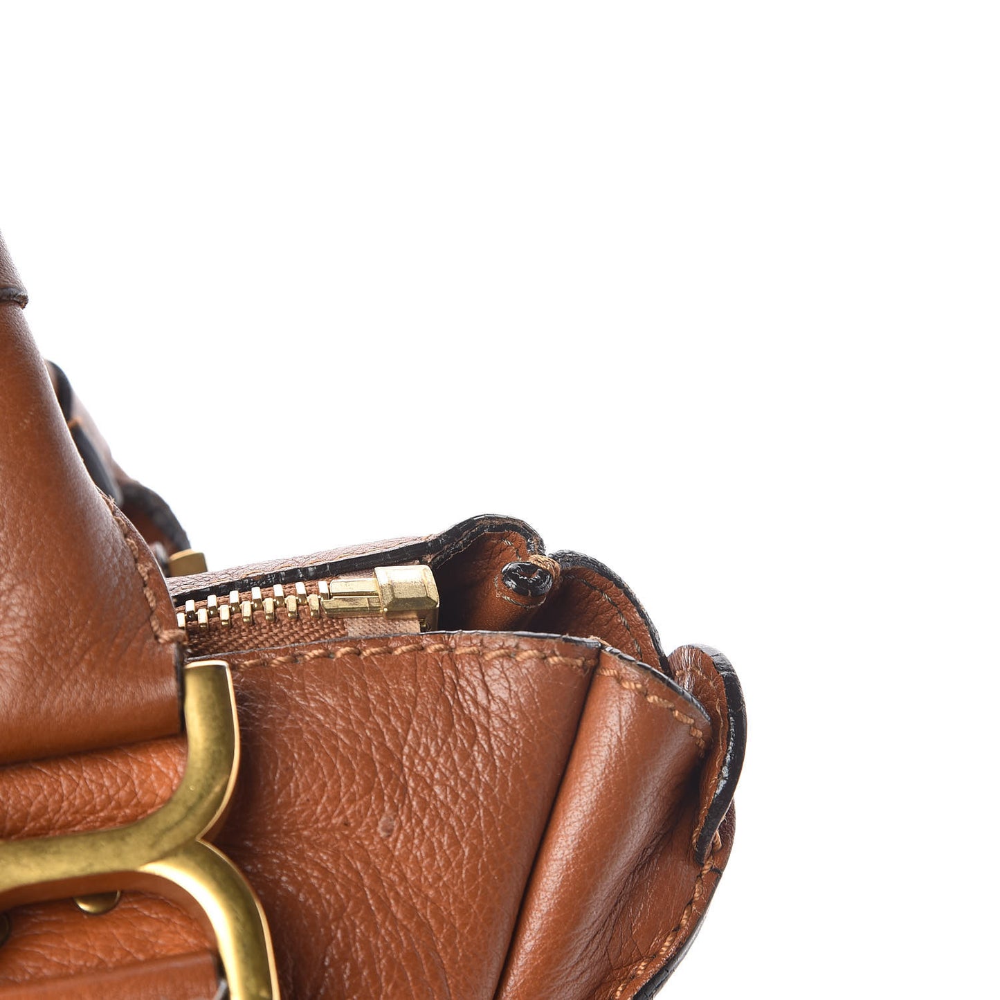 Calfskin Medium Marcie Satchel Tan