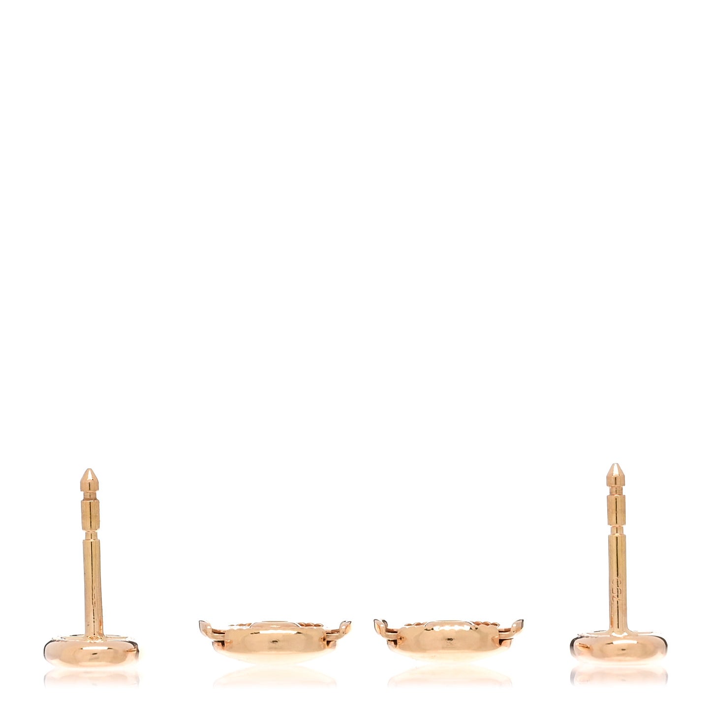 18K Rose Gold TPM Farandole Stud Earrings