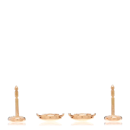 Hermes 18K Rose Gold TPM Farandole Stud Earrings 3 of 4