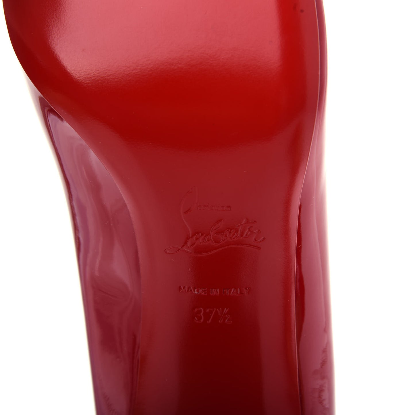 Patent Cadrilla 70 Pumps 37.5 Loubi
