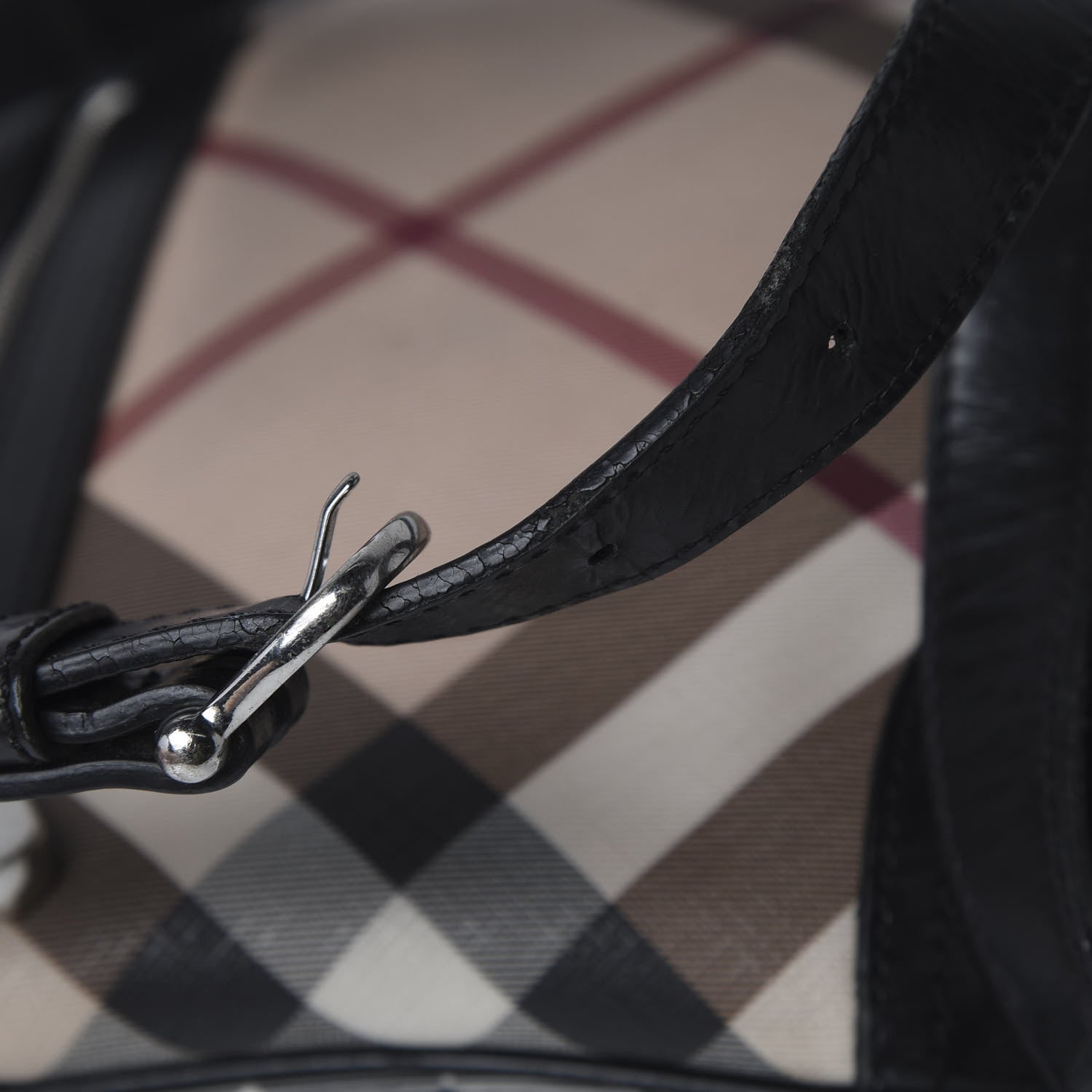 Burberry Supernova Check Small Dryden Crossbody Bag Black 20 of 20