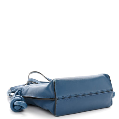 Loewe Calfskin Mini Flamenco Knot Crossbody Bag Indigo 4 of 9