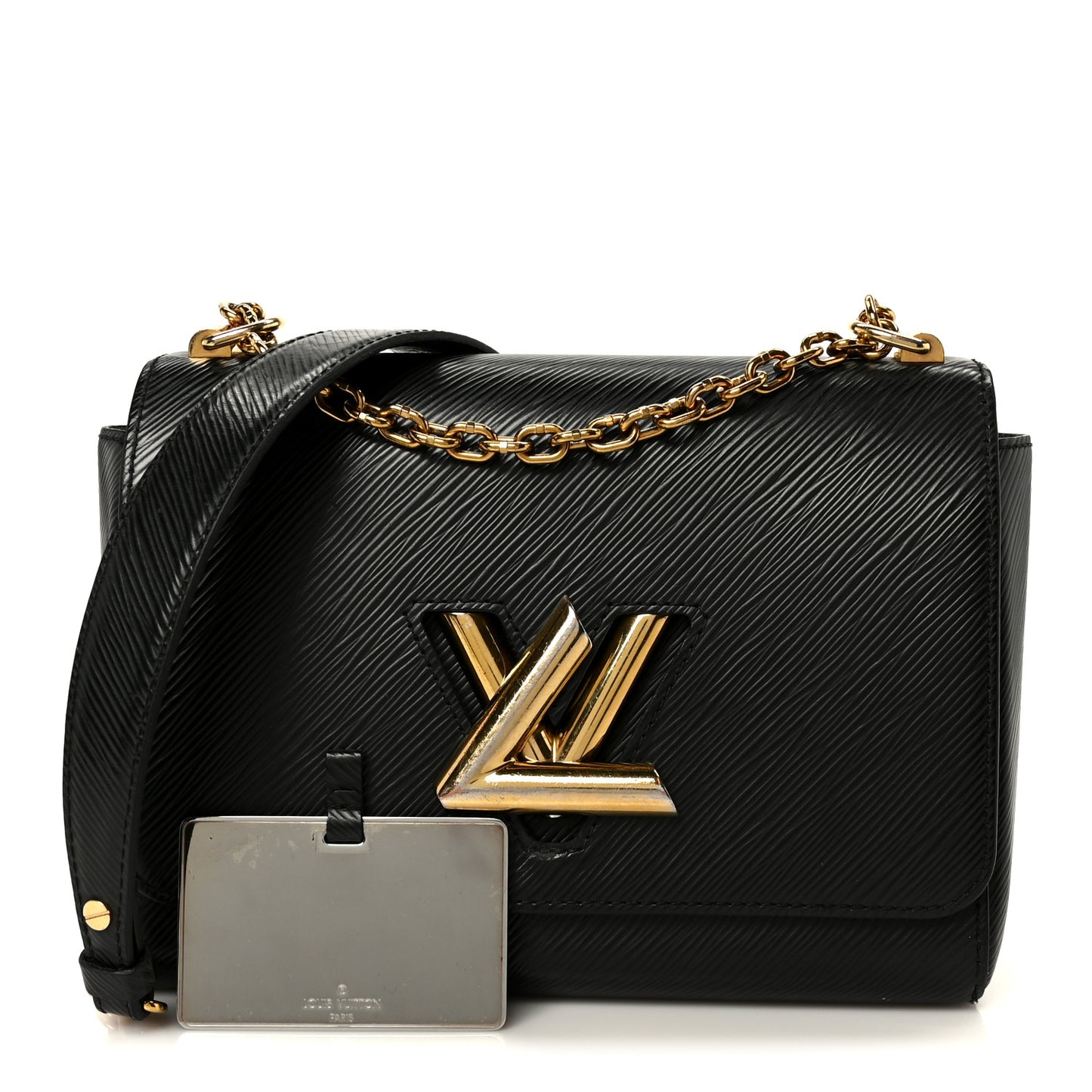 Epi Twist Shoulder Bag MM Black