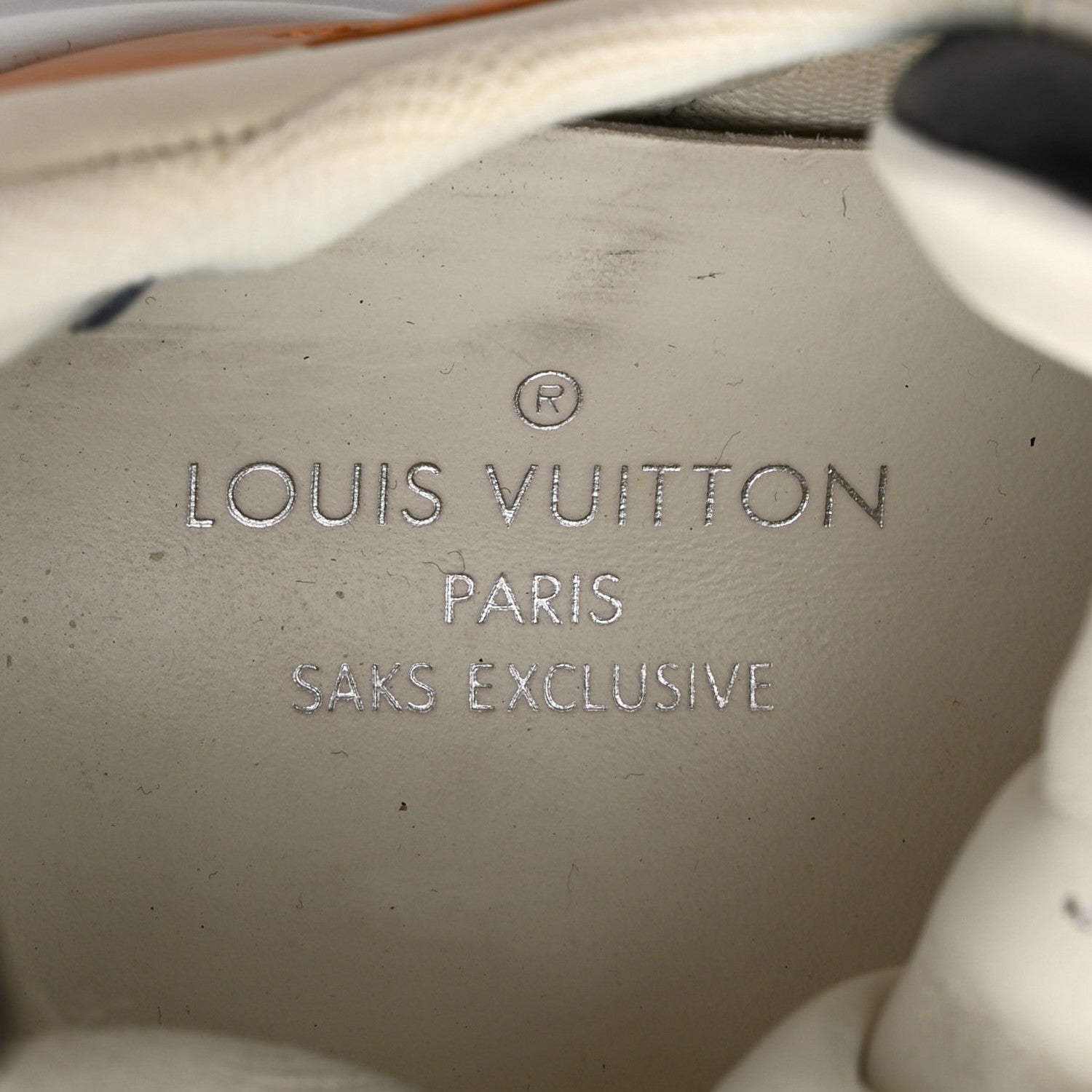 Louis Vuitton Calfskin Technical Nylon LV Archlight Sneaker 38.5 White Orange 7 of 12
