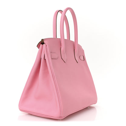 Hermes Epsom Birkin 30 Rose Confetti 3 of 11
